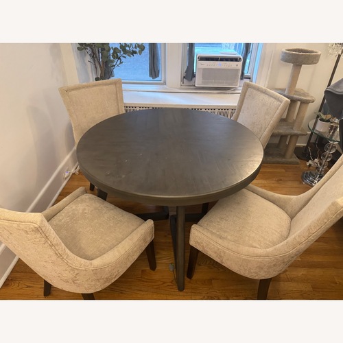 Used Wayfair Dark Brown Wood Dining Sets for sale on AptDeco