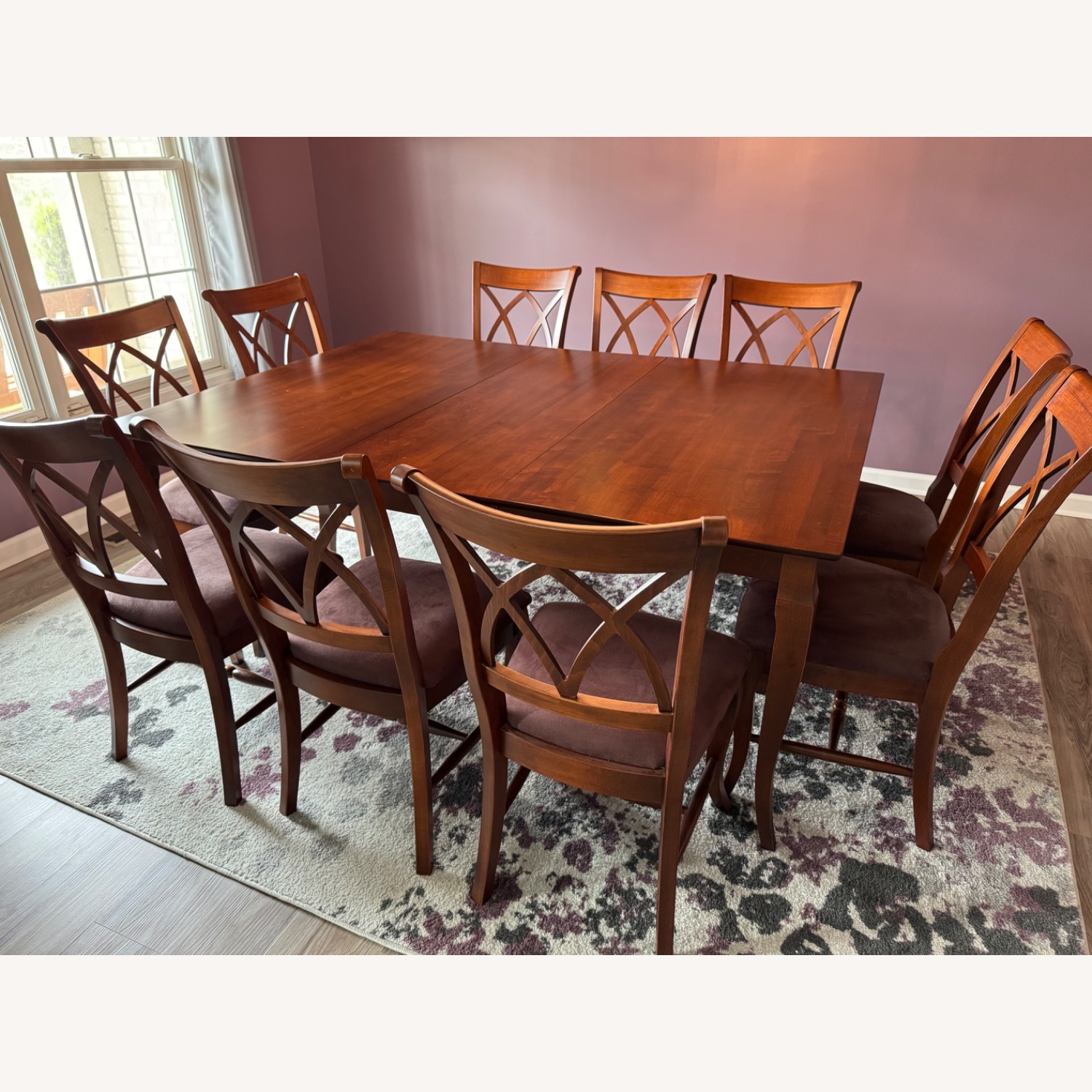 Dark Brown Dining Set - image-1