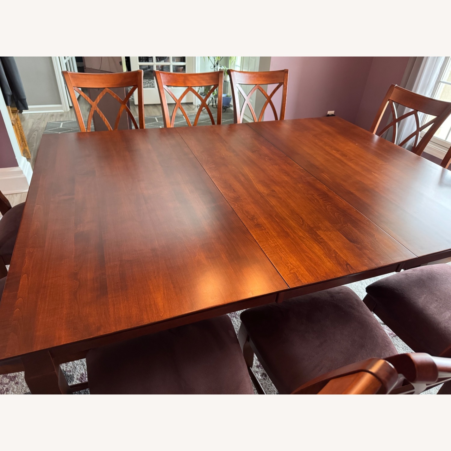 Dark Brown Dining Set - image-3