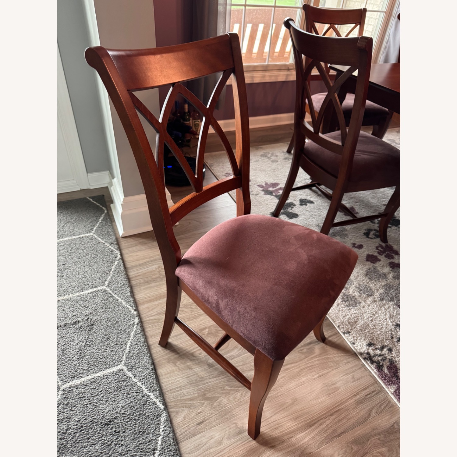 Dark Brown Dining Set - image-4