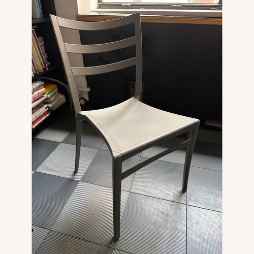 Used Casprini Sabrina Gray Dining Chairs for sale on AptDeco