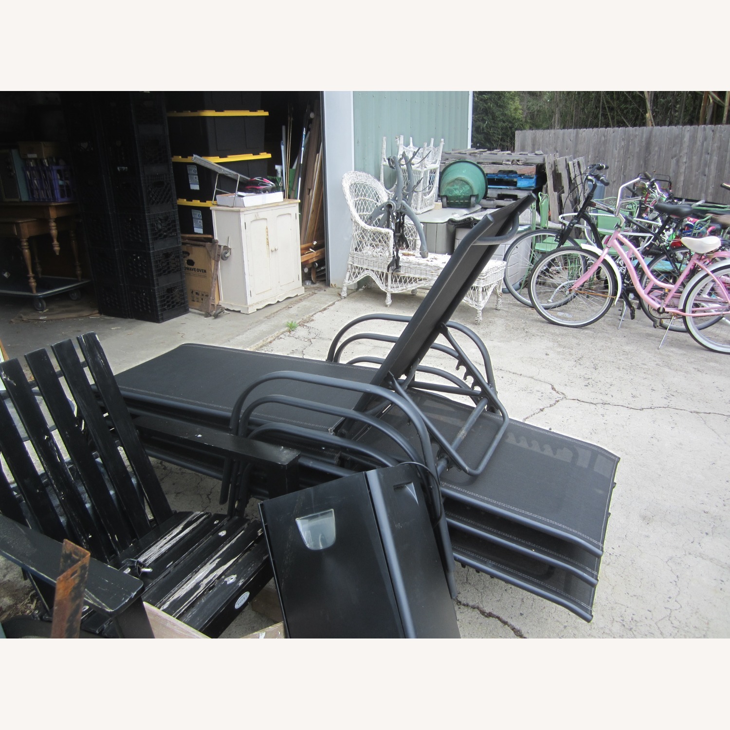 Black Metal Patio Furniture - image-4