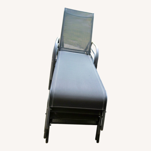 Used Black Metal Patio Furniture for sale on AptDeco
