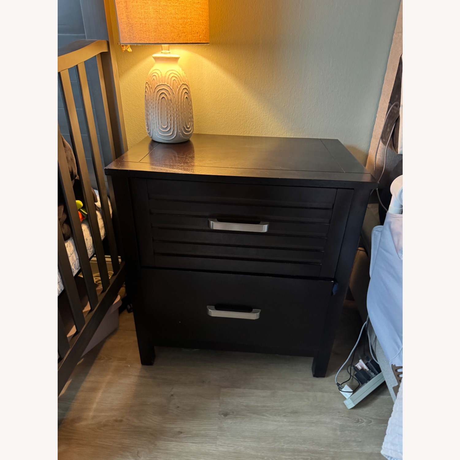 Bob's Discount Furniture Dalton Dark Brown Nightstands - image-1