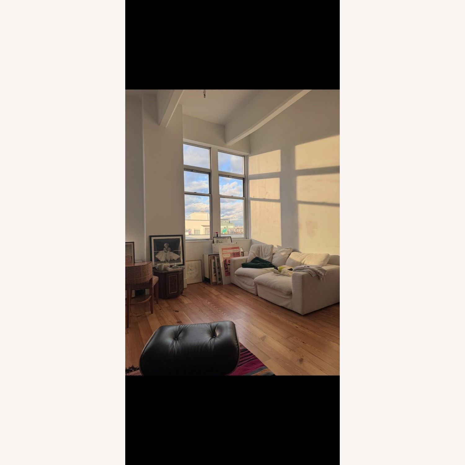 Restoration Hardware Natural 2 Piece Sectional - image-2