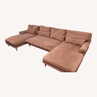 Dark Brown Modern Sofa