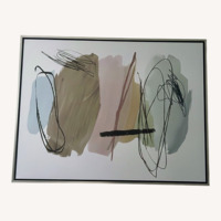 Bassett Contemporary Well Framed Painting 