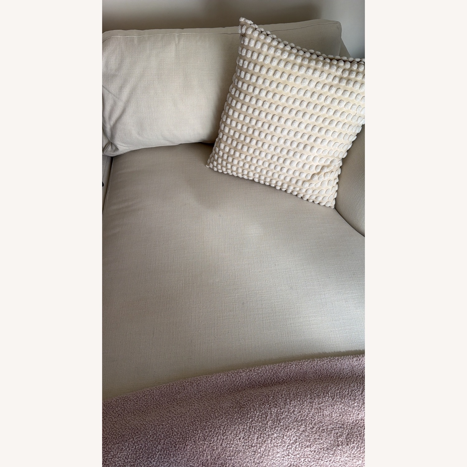 West Elm Haven Alabaster Couch - image-6