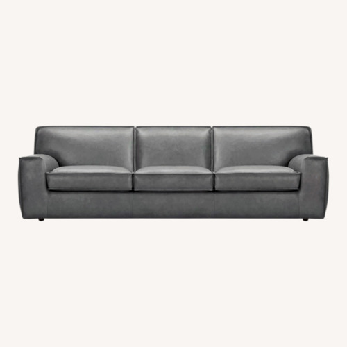 Used Macy's Dark Gray 2 Piece Sectional for sale on AptDeco