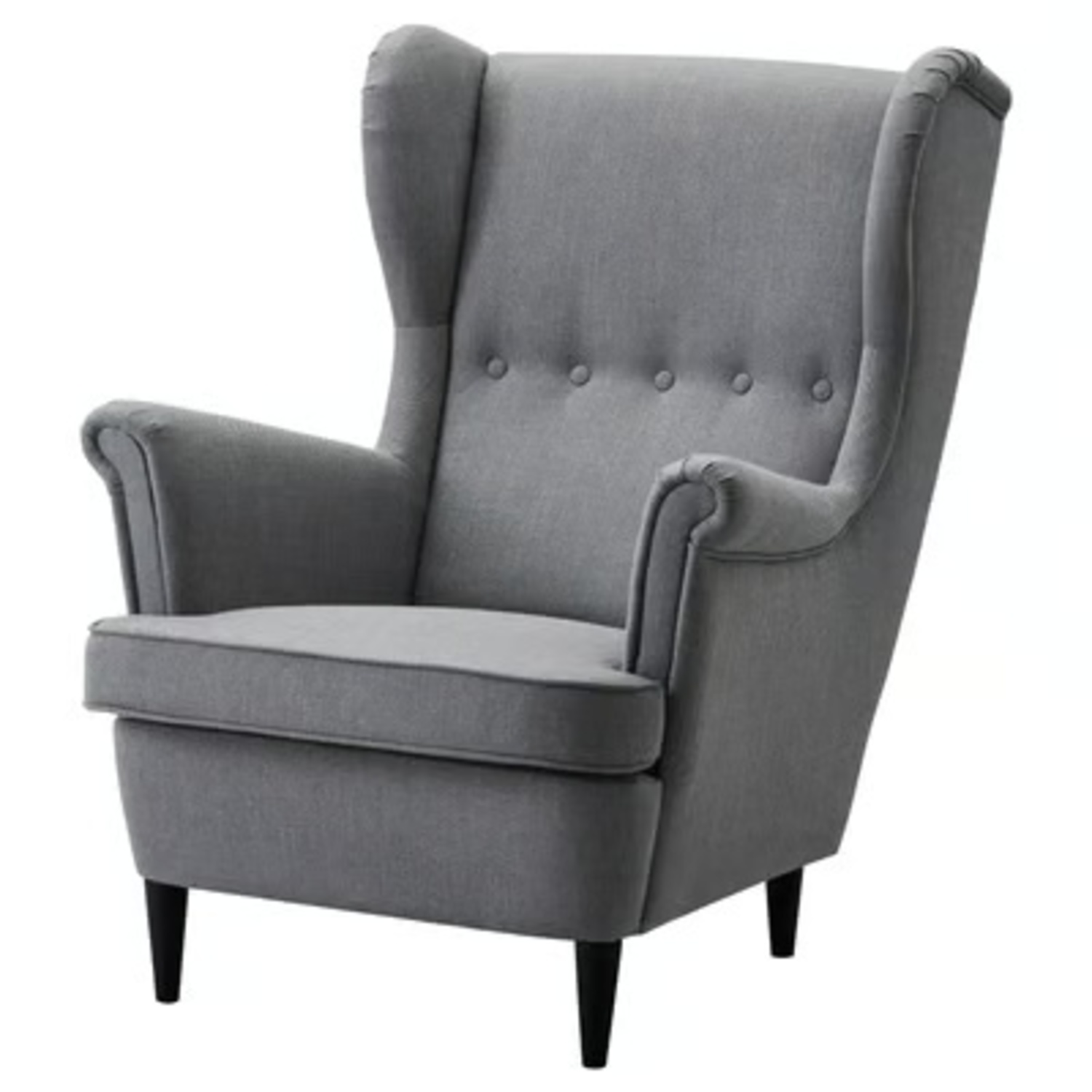 IKEA Light Gray Fabric Accent Chair - image-4