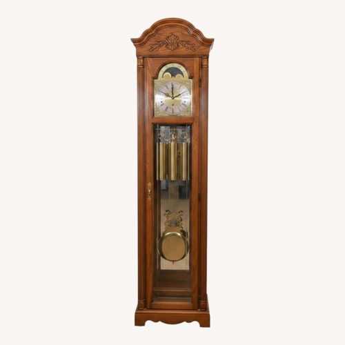 Used Howard Miller 68th Anniversary Grandfather Clock  for sale on AptDeco