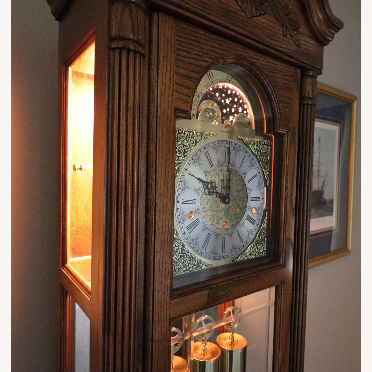 Howard Miller 68th Anniversary Grandfather Clock  - image-2