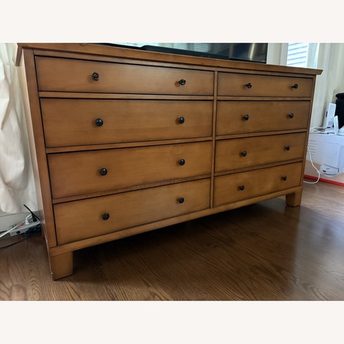 Used Pottery Barn Valencia 8 Drawer Dresser for sale on AptDeco