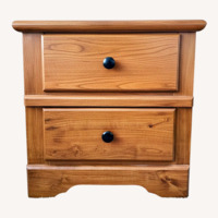 Natural Wood Nightstands