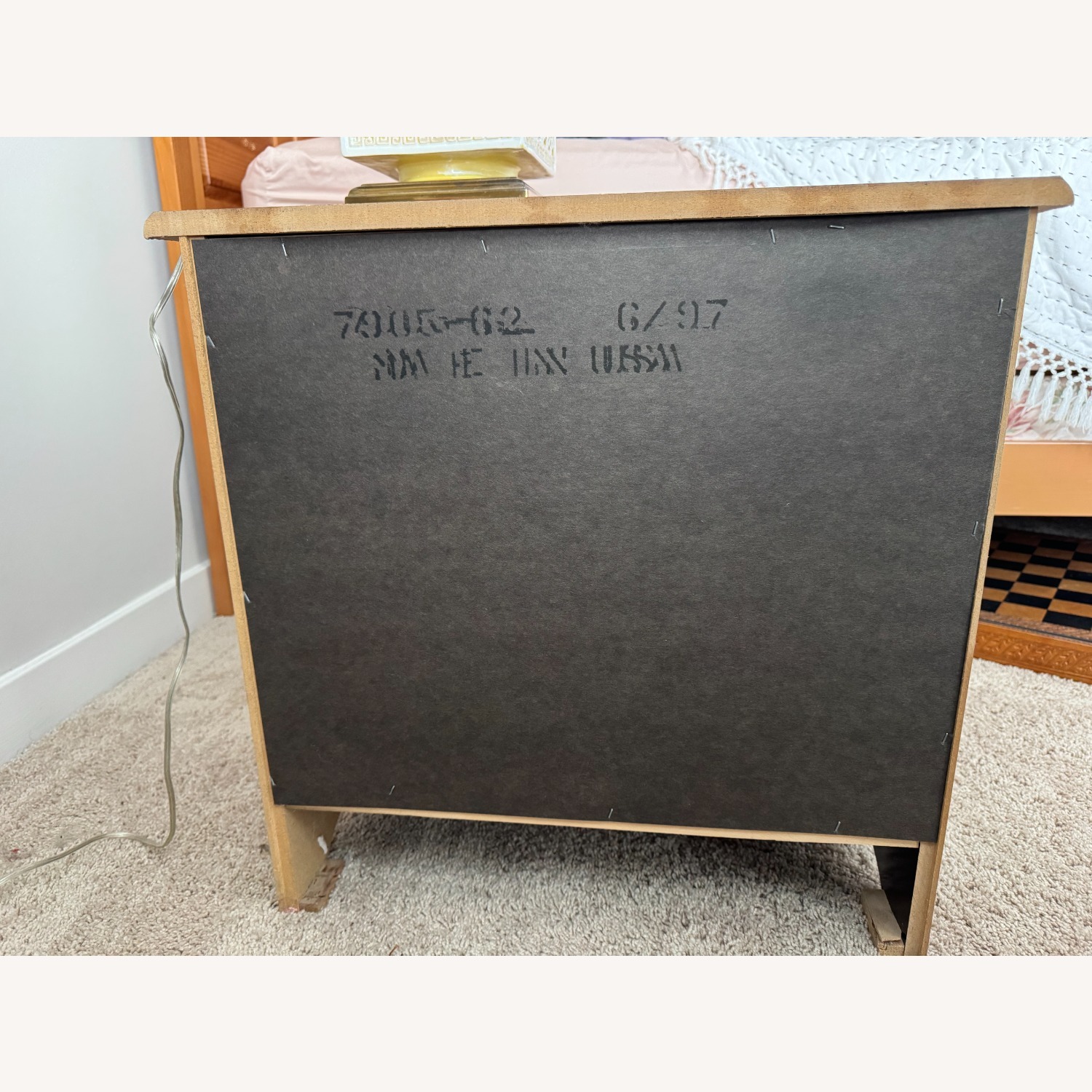 Natural Wood Nightstands - image-6