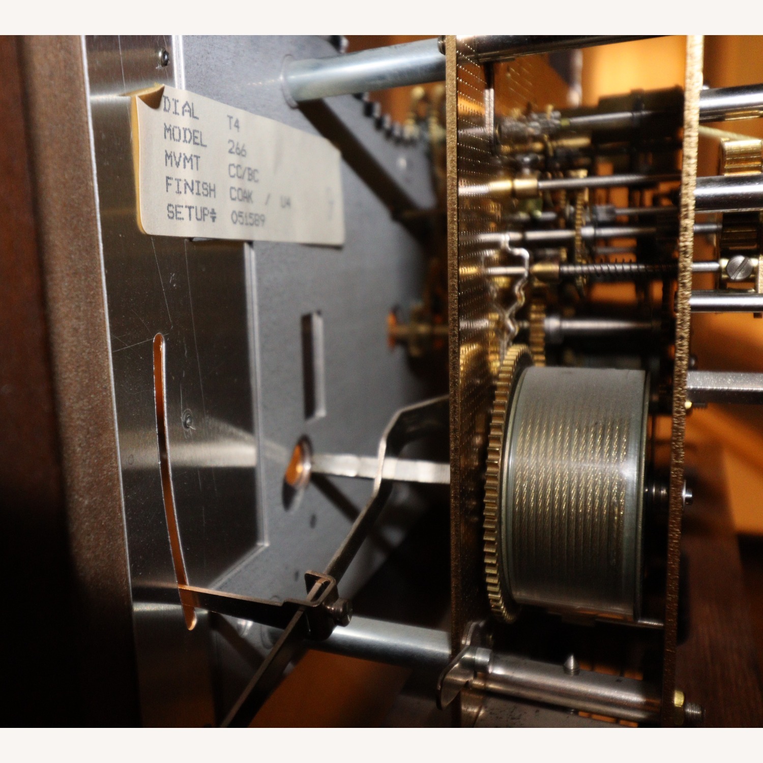 Ridgeway Model 266 Vintage Grandfather Clock - image-2