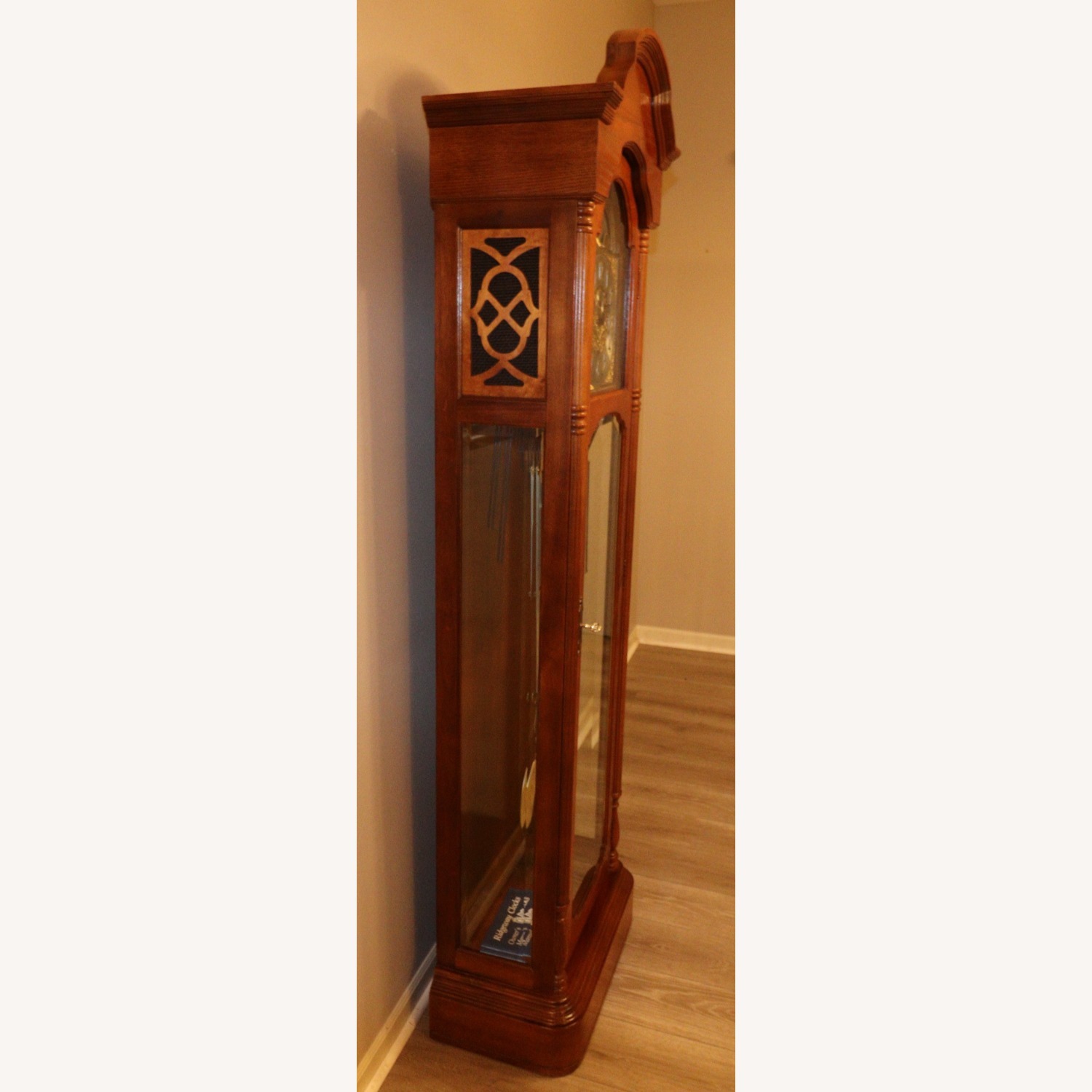 Ridgeway Model 266 Vintage Grandfather Clock - image-12