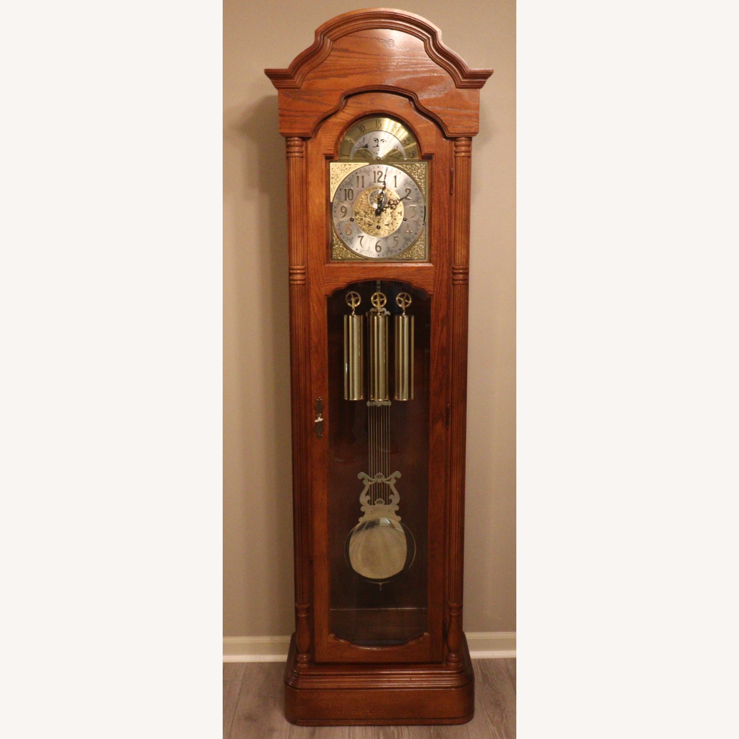 Ridgeway Model 266 Vintage Grandfather Clock - image-16