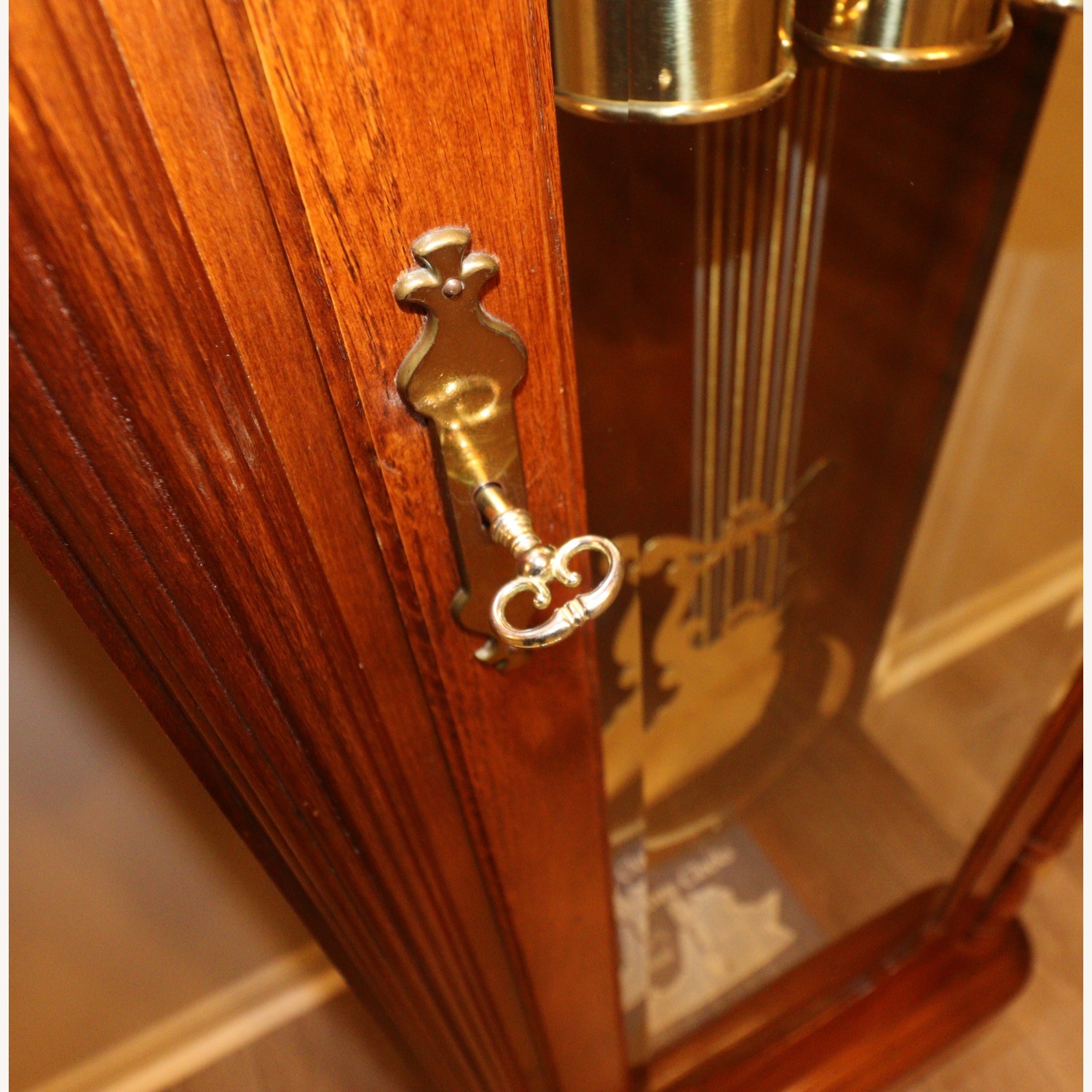 Ridgeway Model 266 Vintage Grandfather Clock - image-11