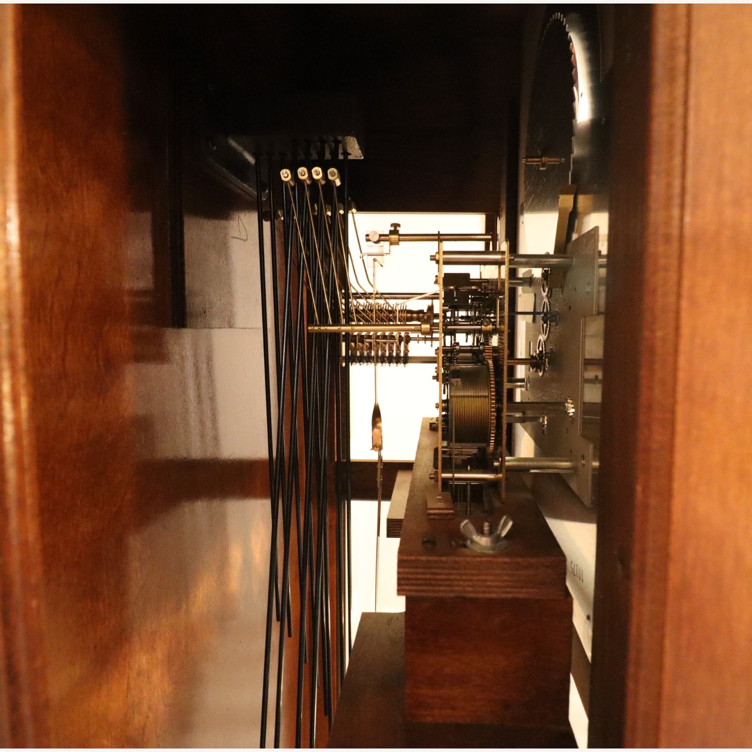 Ridgeway Model 266 Vintage Grandfather Clock - image-15