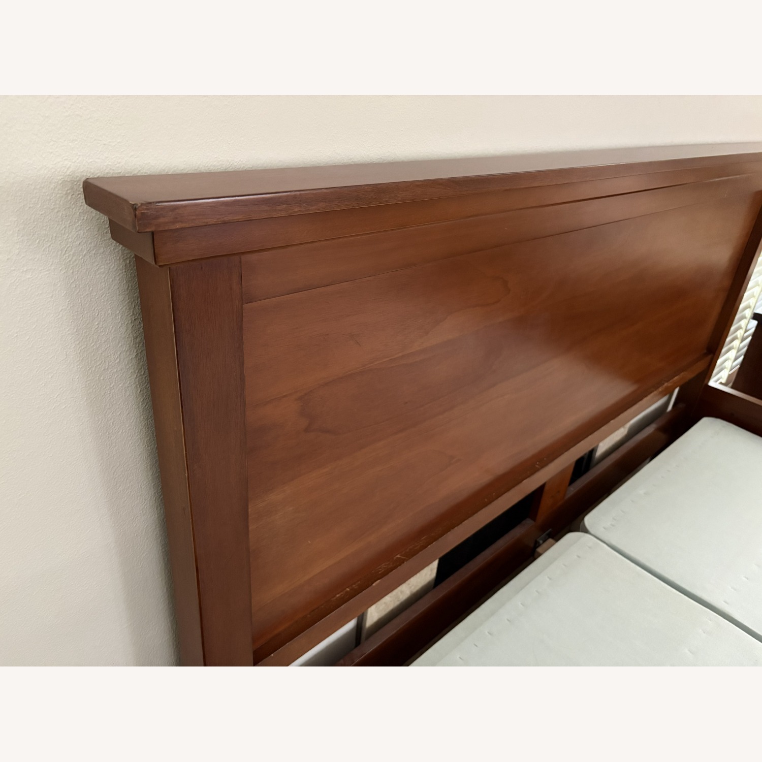 Pottery Barn Wood King Bed - image-3