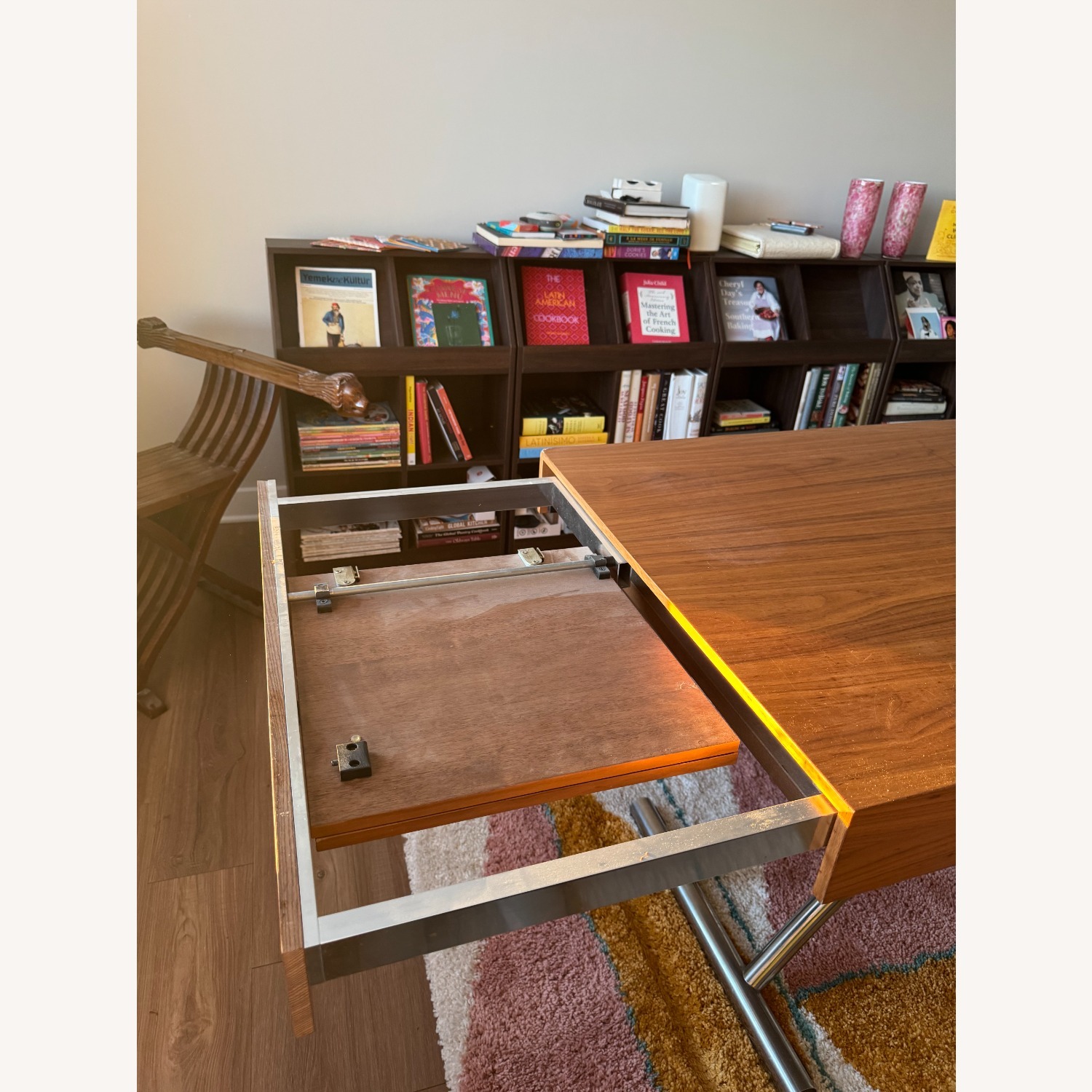 Vintage/Antique Wood Dining Table - image-3