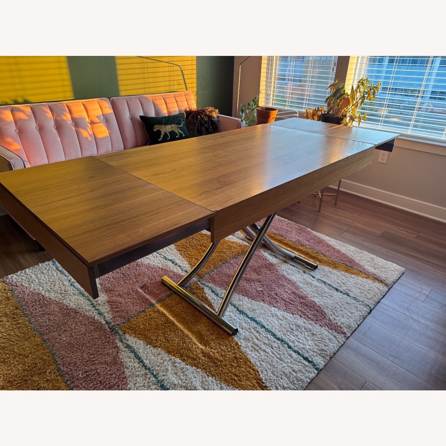 Vintage/Antique Wood Dining Table - image-10