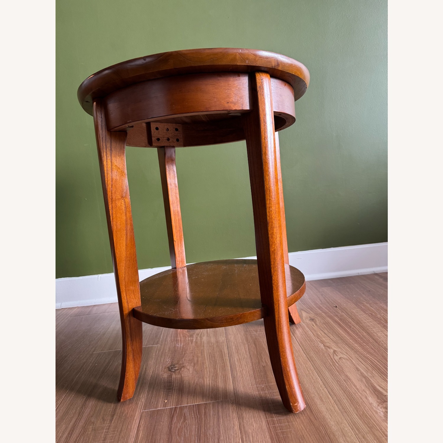Vintage/Antique Wood Side Tables - image-5