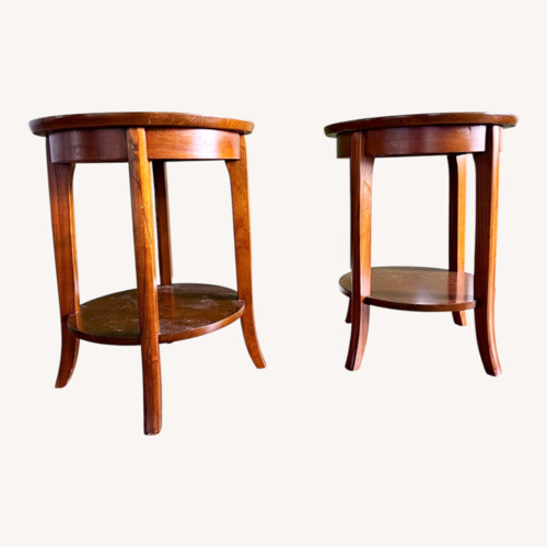 Used Vintage/Antique Wood Side Tables for sale on AptDeco