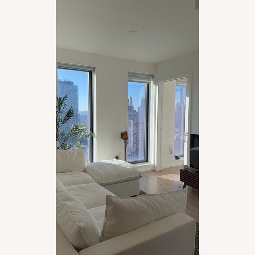 Used Albany Park Sofa + Ottoman for sale on AptDeco