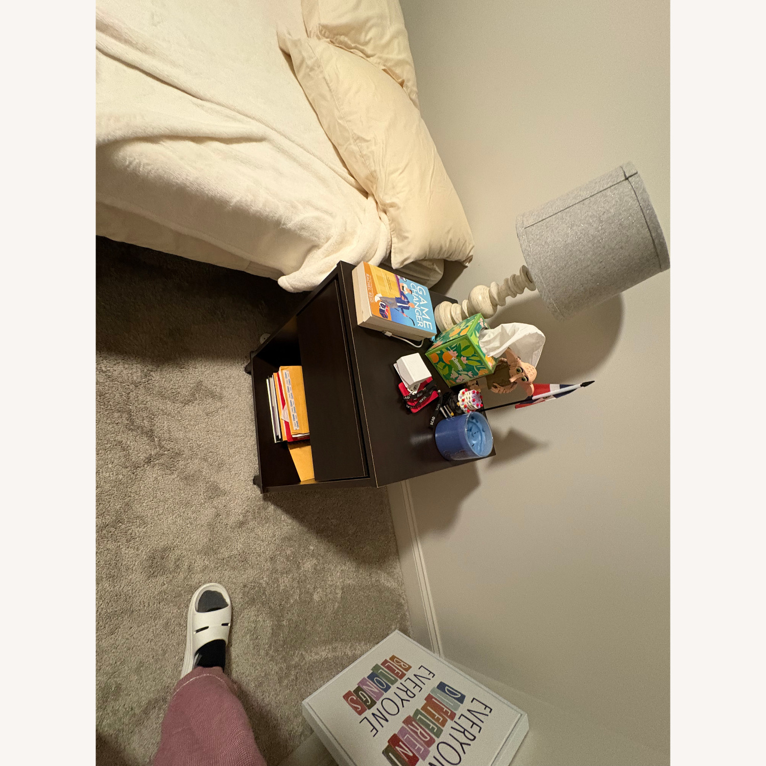 Modern Dorm Nightstand - image-3