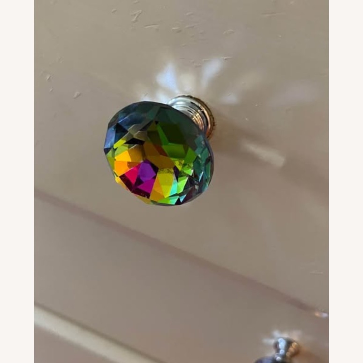 Vintage/Antique White Wood Dresser - image-2