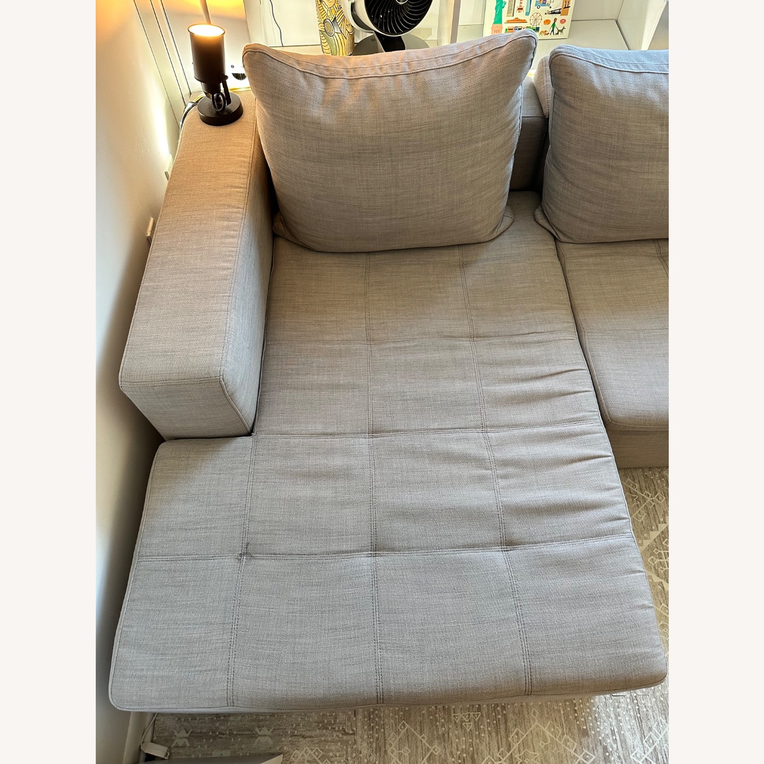 BoConcept Mezzo Gray Fabric 3 Piece Sectional - image-3