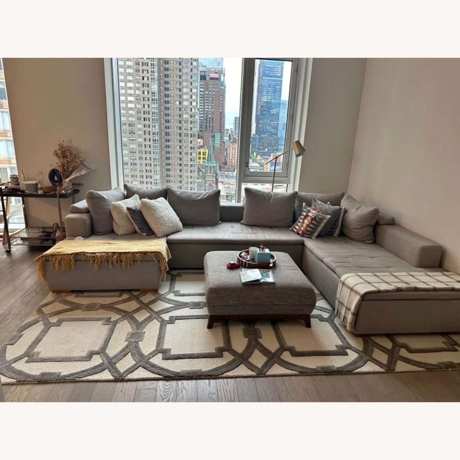 BoConcept Mezzo Gray Fabric 3 Piece Sectional - image-2