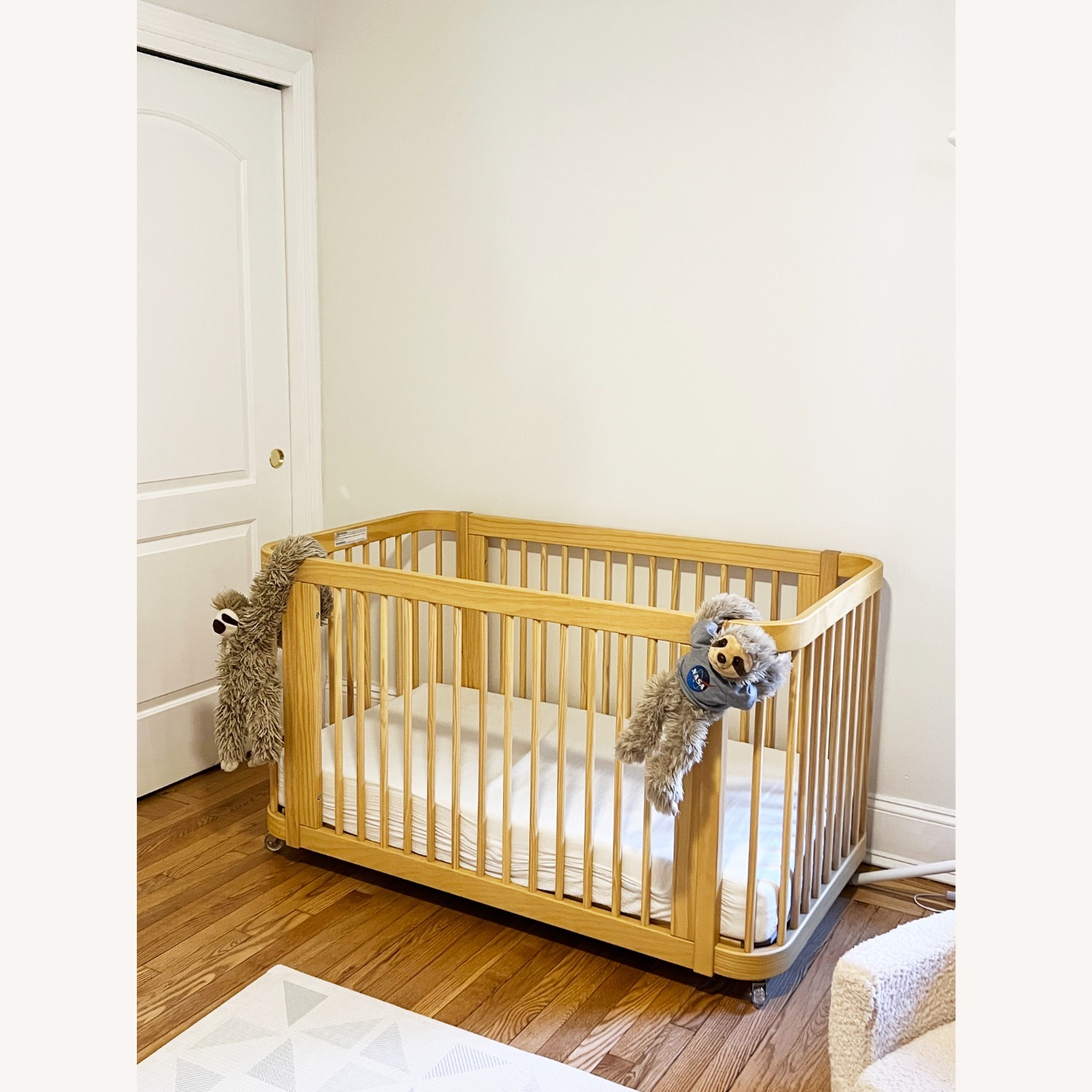 The Wave Crib Natural Wood Crib - image-3