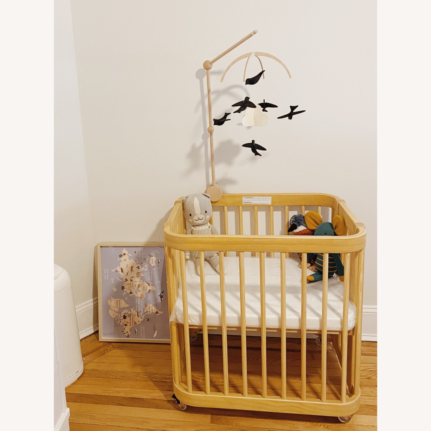 The Wave Crib Natural Wood Crib - image-4