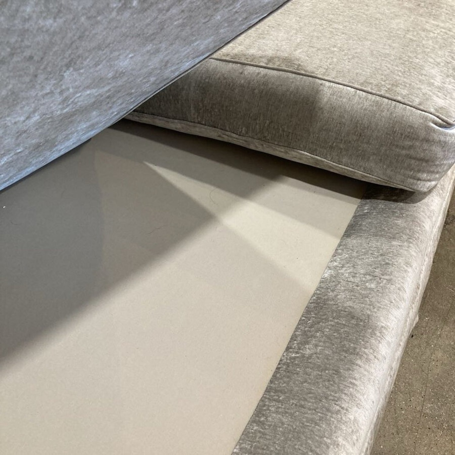 Oversized Skirted Chenille Sofa - image-8