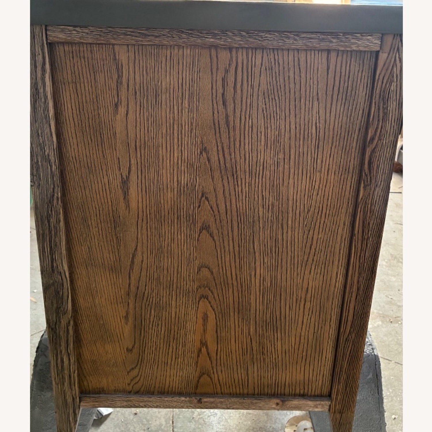 Western Hardware Dark Brown Oak Wood Vanity  - image-3