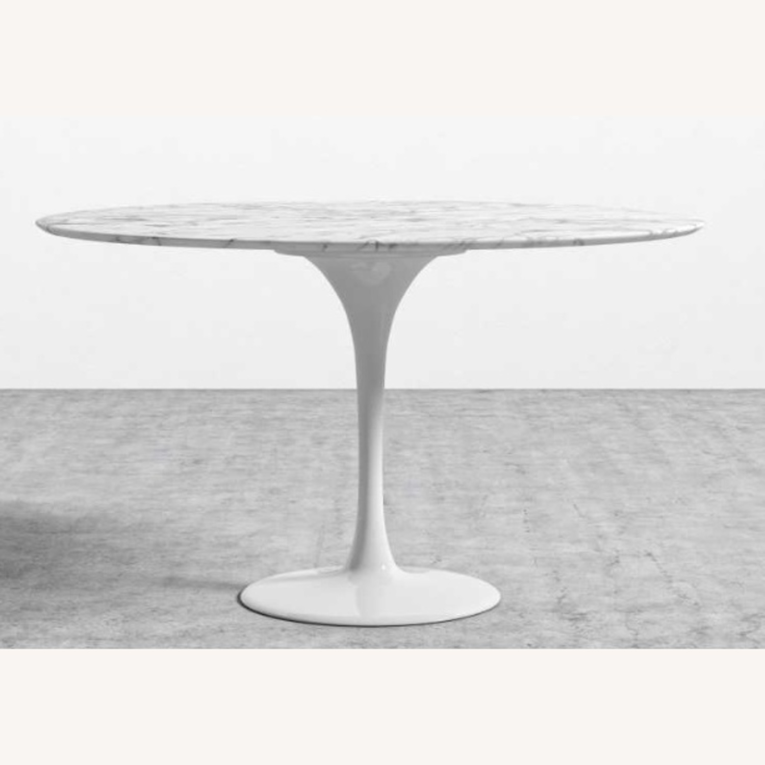 Rove Concepts Tulip White Marble Dining Table - image-6