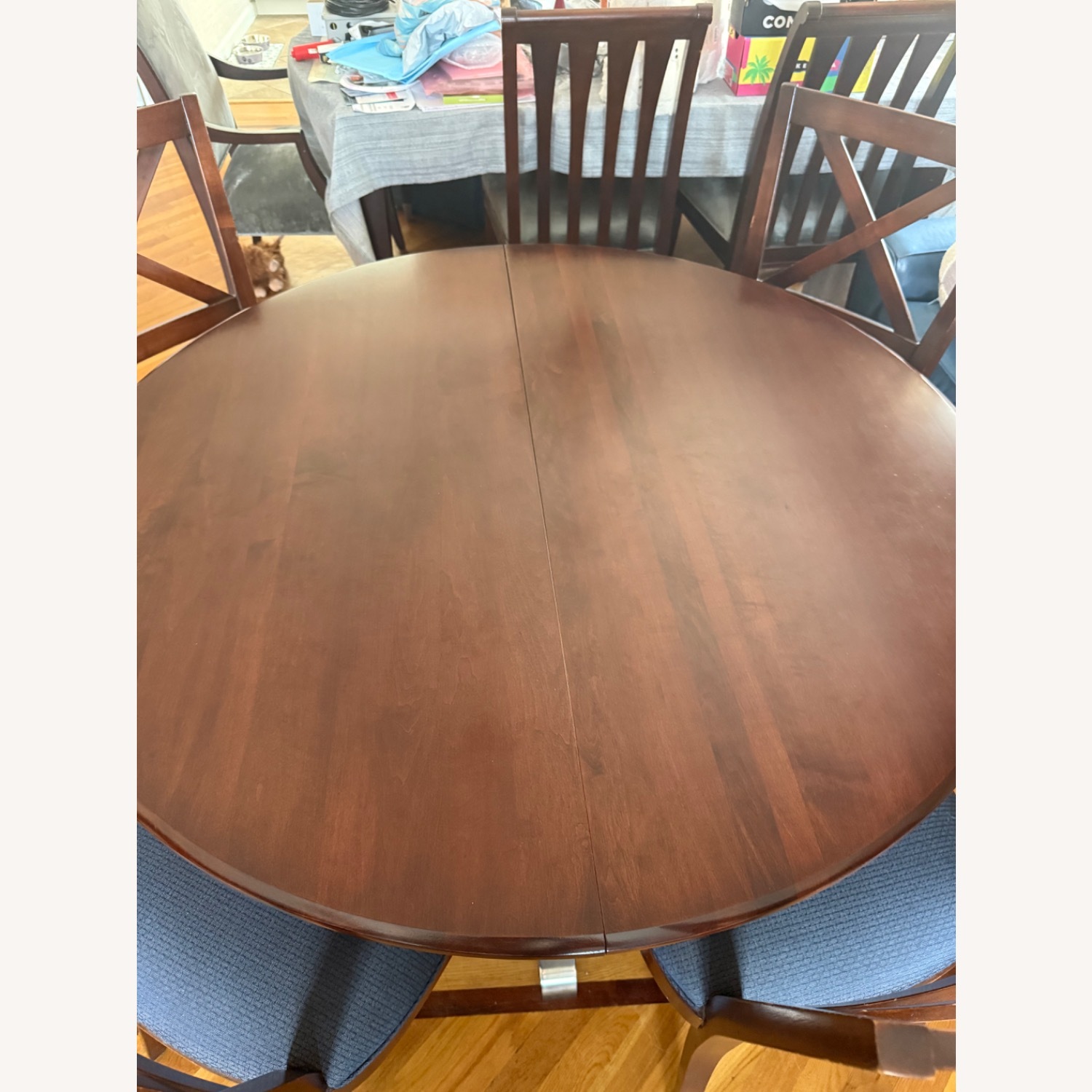 Ethan Allen British Classics Pedestal Dining Table - image-10