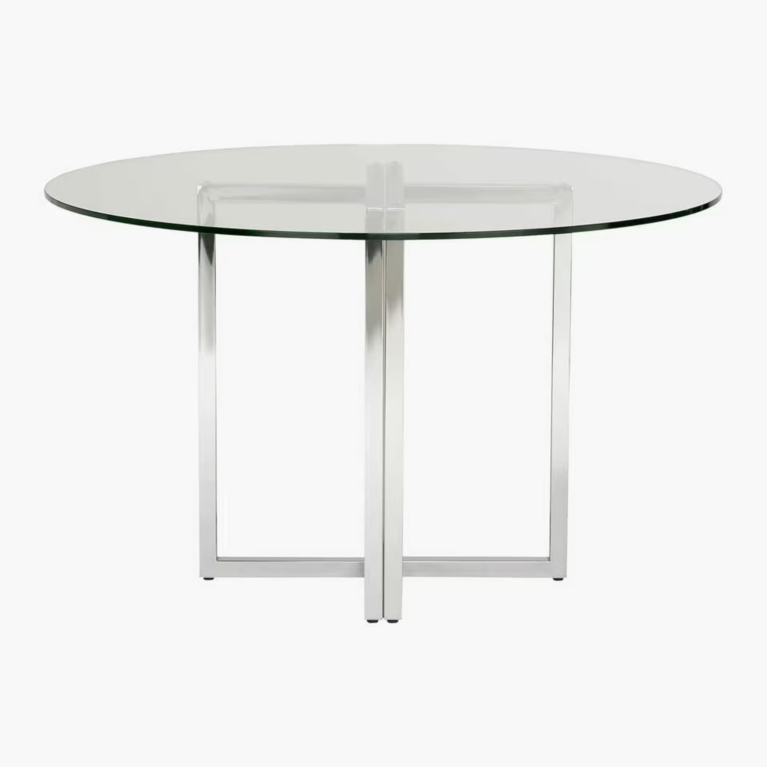 CB2 Silverado Glass Dining Room Table - image-6