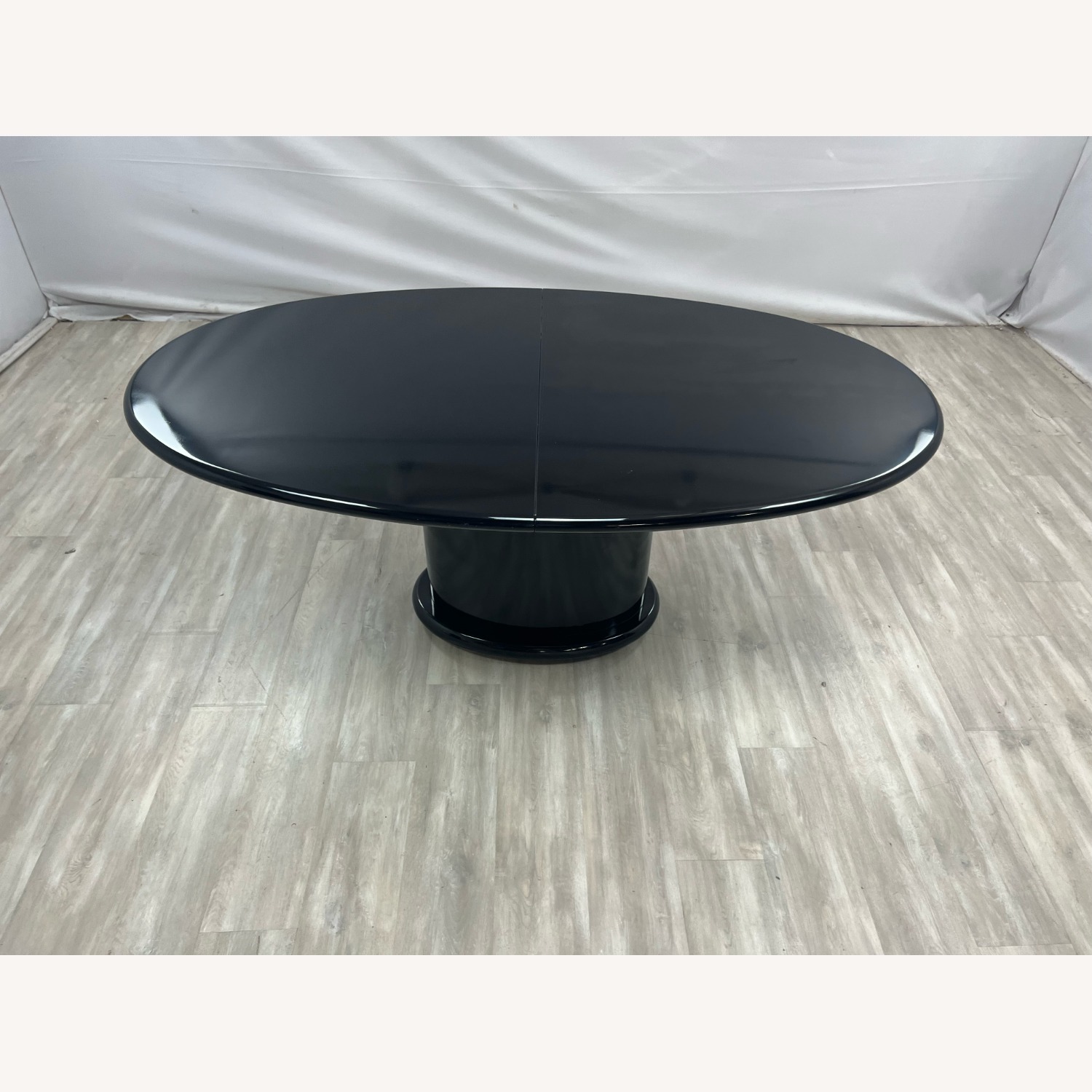 Vintage Roche Bubois Oval Extendable Dining Table - image-1