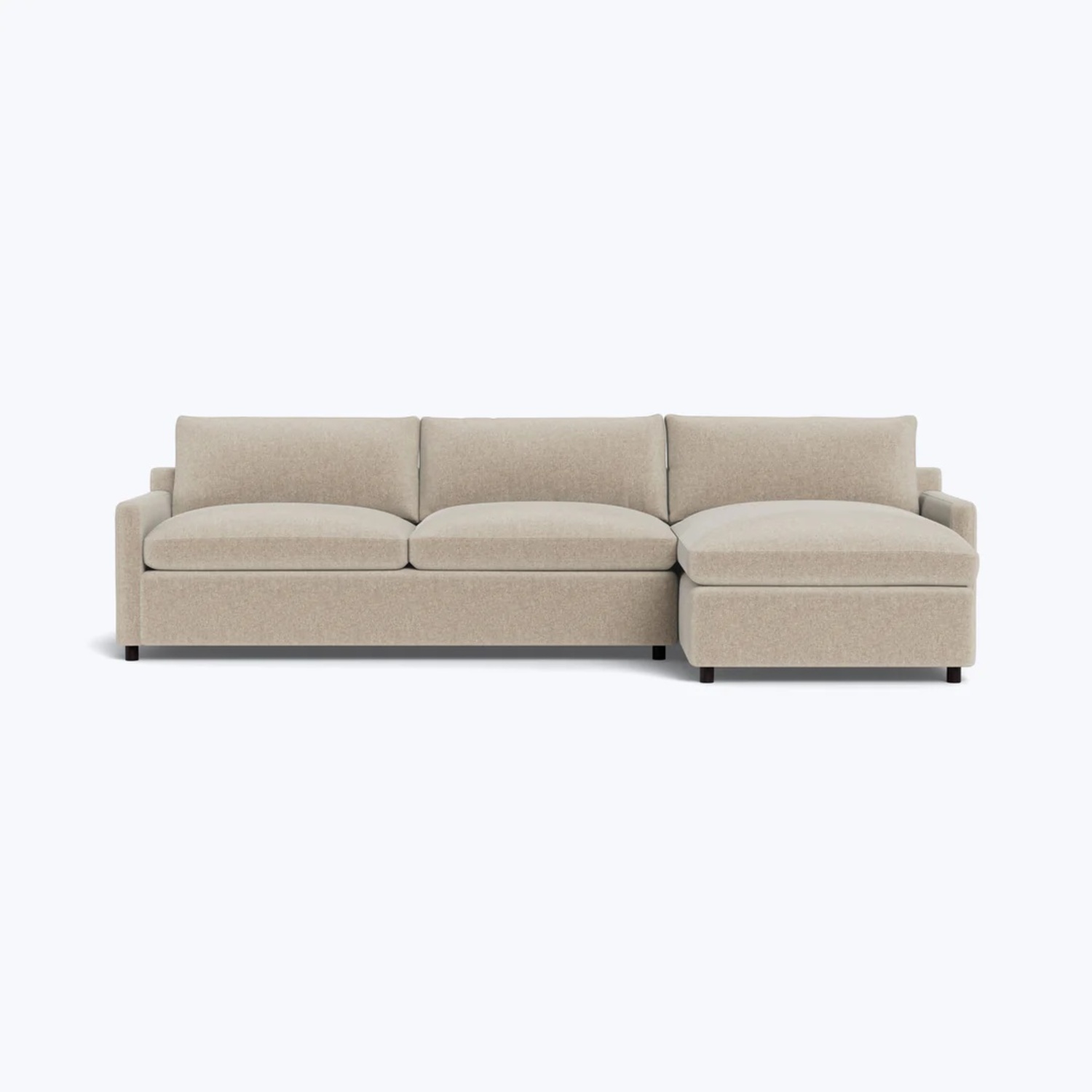 ABC Carpet and Home Light Gray Sleeper Sofa - image-4