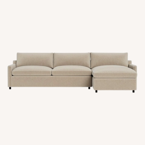 Used ABC Carpet and Home Light Gray Sleeper Sofa for sale on AptDeco