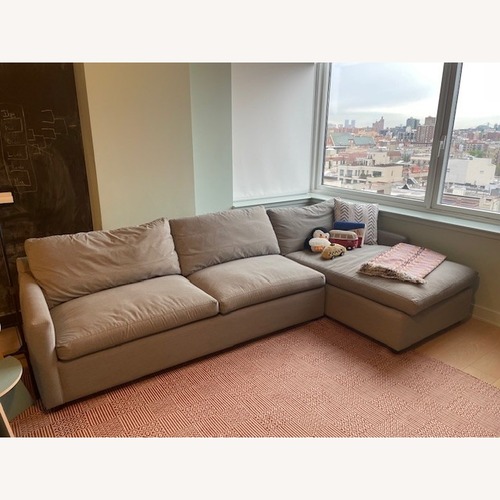 Used ABC Carpet and Home Light Gray Sleeper Sofa for sale on AptDeco