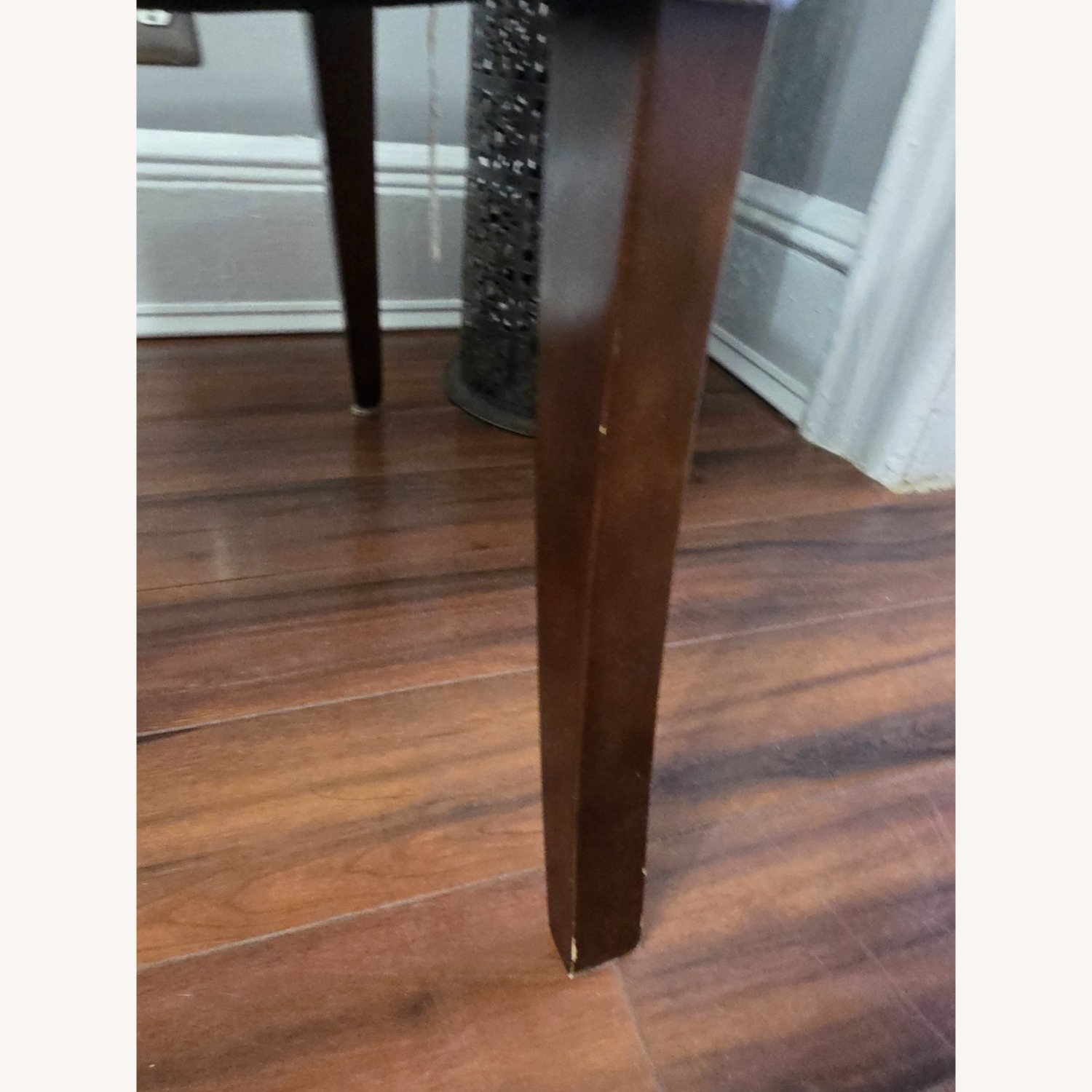 Pier 1 Imports Owen Wingback Light Gray Fabric Dining Chairs - image-6