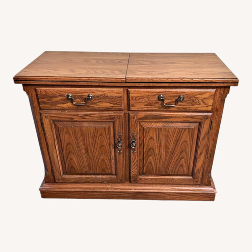 Used Wood TV Stand  for sale on AptDeco