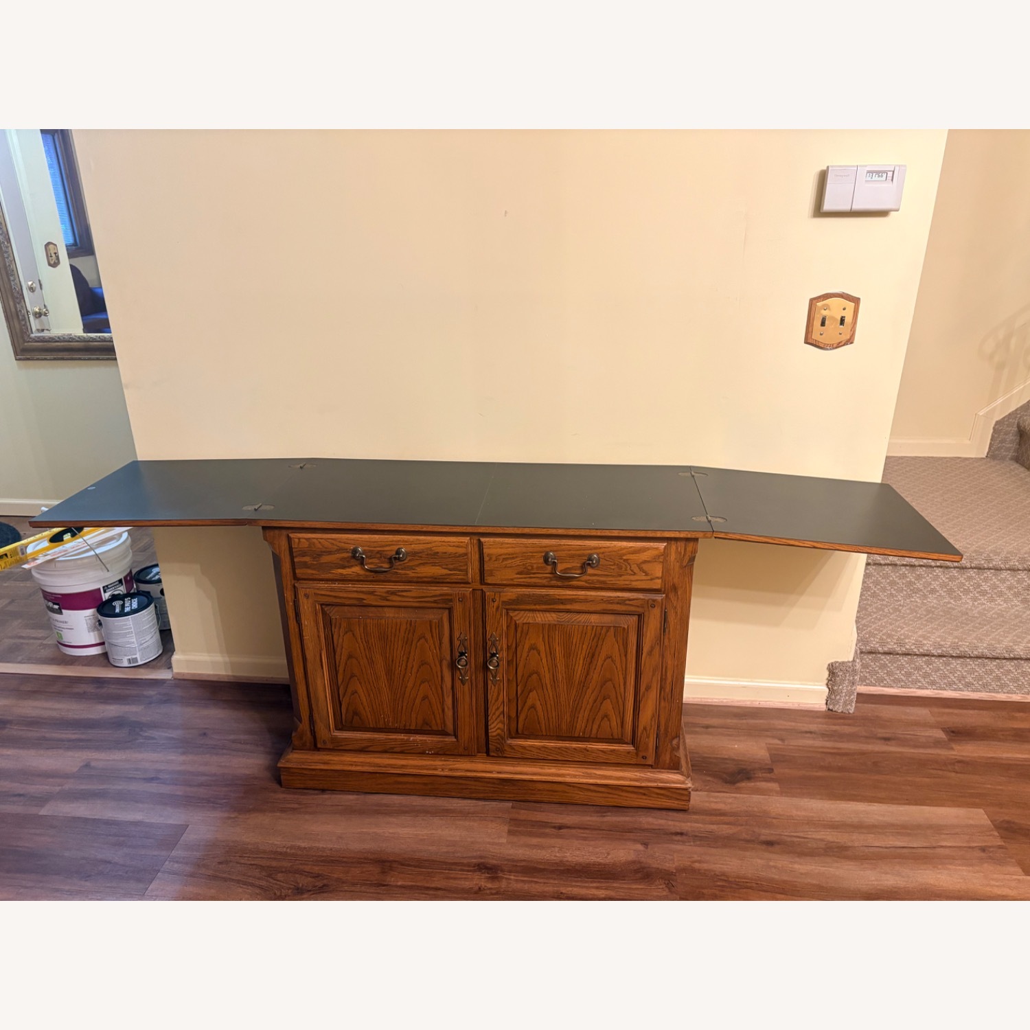 Wood TV Stand  - image-3