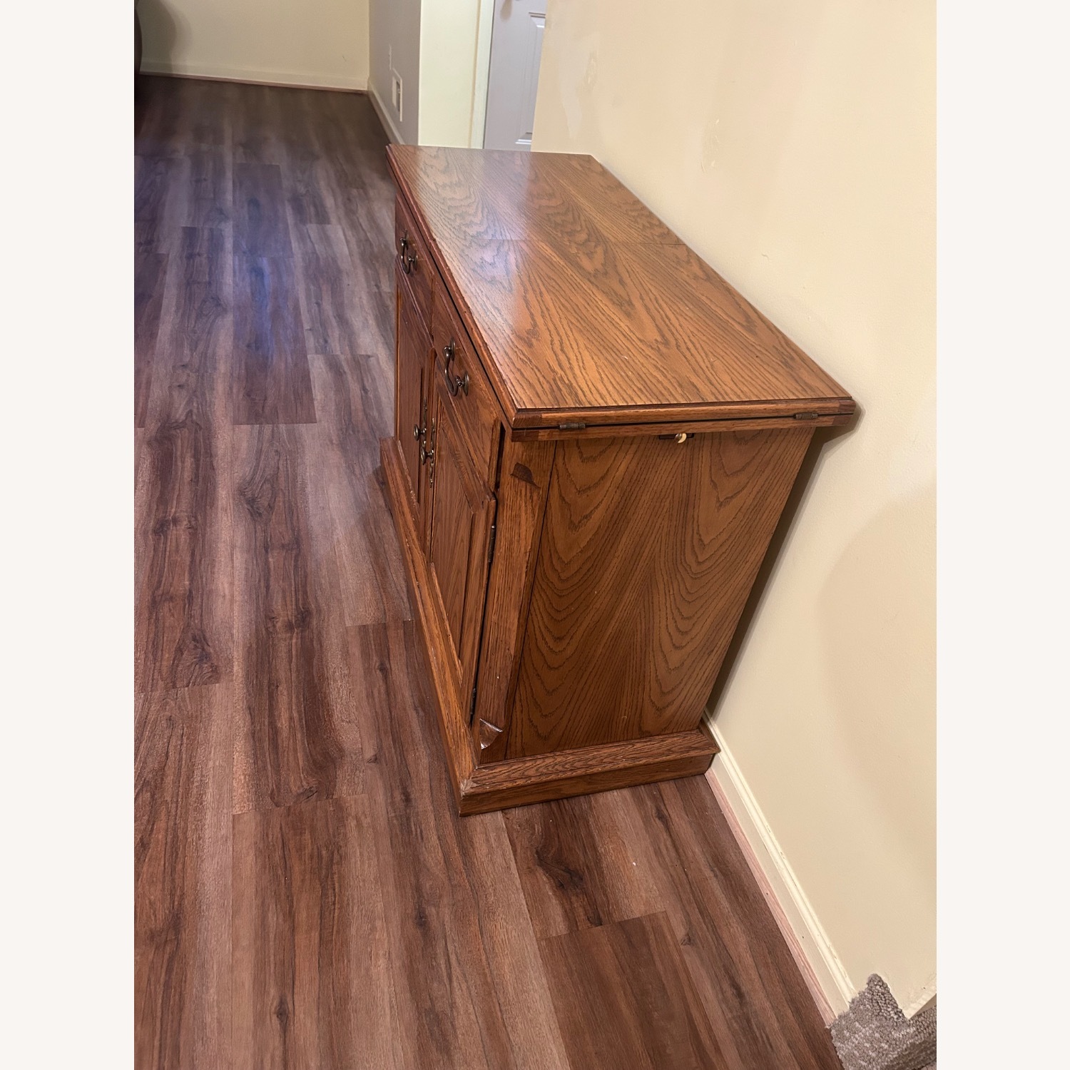 Wood TV Stand  - image-2