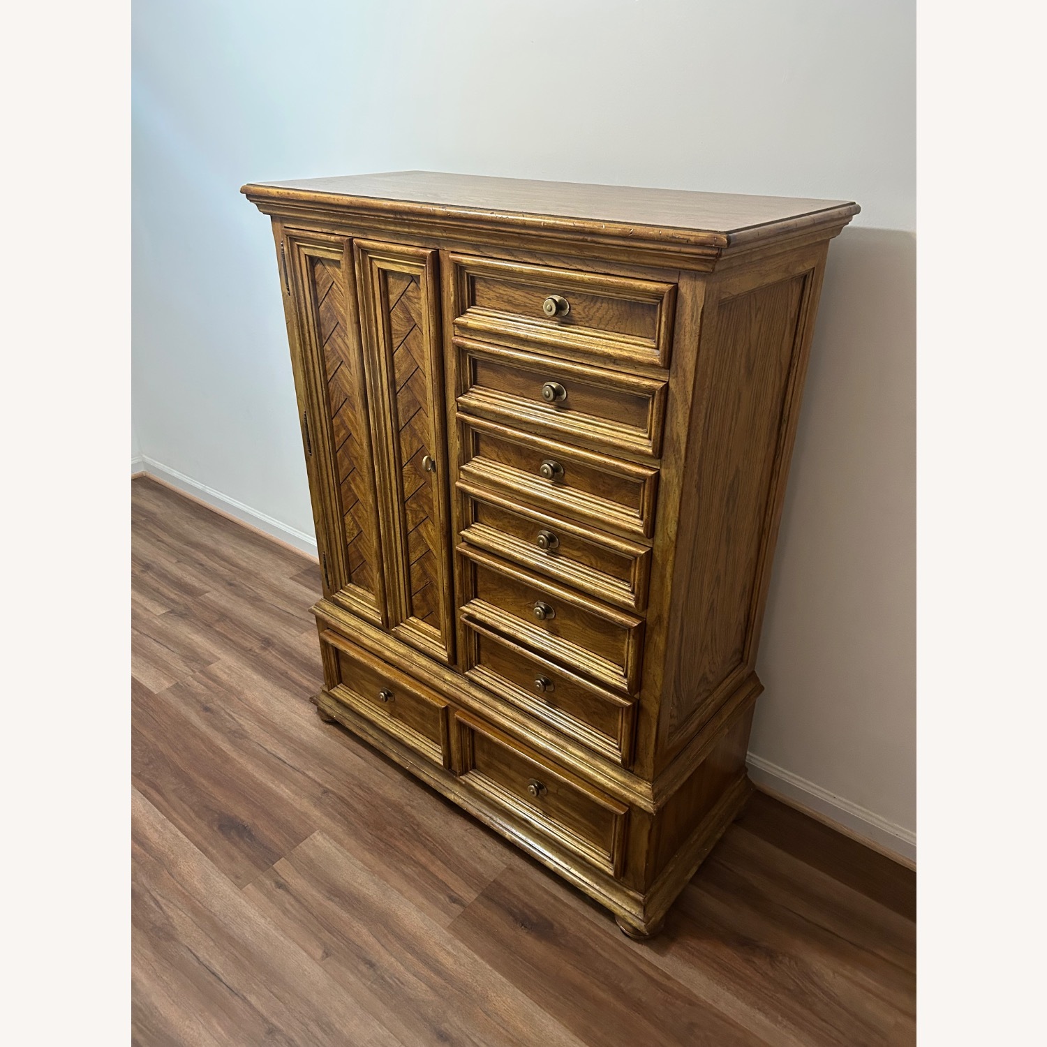 Vintage/Antique Finds Dark Brown Chest - image-2